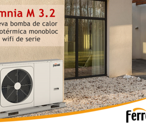 Ferroli presenta la nueva bomba de calor Omnia M 3.2