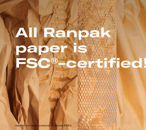 Ranpak obtiene la certificación FSC para todos sus embalajes de papel