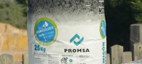 Promsa lanza hormigón seco en sacos hidrosolubles