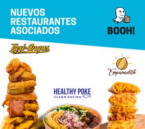 Booh! amplía su oferta de delivery con nuevas marcas de terceros