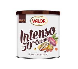 Valor completa su gama de solubles con la variedad 50% cacao