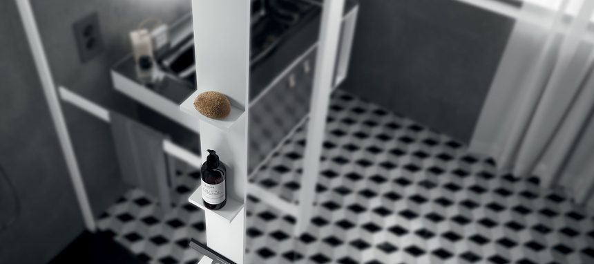 Novellini presenta su colección de accesorios Frame