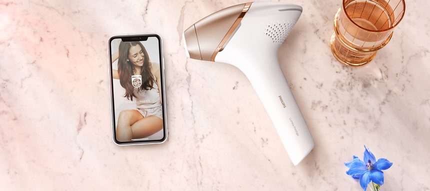 Philips mejora tecnológicamente su depiladora IPL Lumea