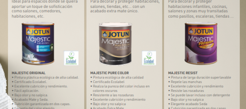 Pinturas Jotun combina el pasado y el presente en su nueva carta de colores