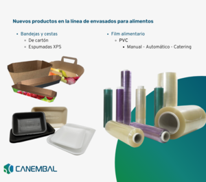 Canembal amplía su gama de productos de envasado alimentario