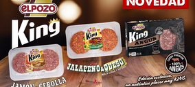 ElPozo King amplía su gama de burgers con tres nuevos sabores