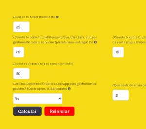 Mox lanza una calculadora de delivery para que los restaurantes conozcan sus costes de reparto con las plataformas