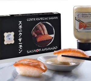 Ahumados Domínguez innova con su nuevo sashimi de salmón