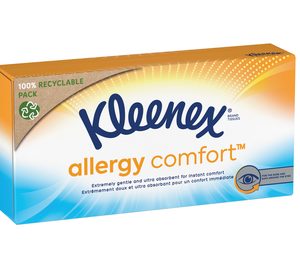 ‘Kleenex’ lanza Allergy Comfort, una gama de pañuelos dirigida a los que sufren alergias