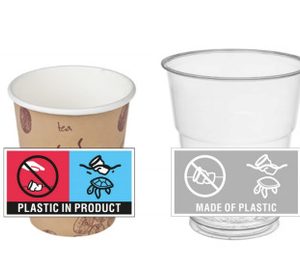 Los fabricantes de vasos de plástico protestan por la nueva normativa de marcado