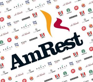 AmRest factura 380 M€ en el primer trimestre, un 7,8% menos