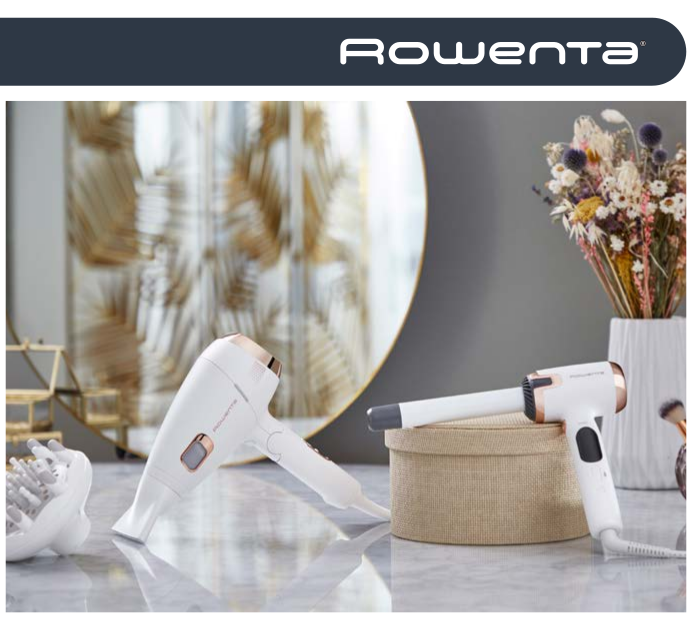 Rowenta presenta gama White de cuidado del cabello