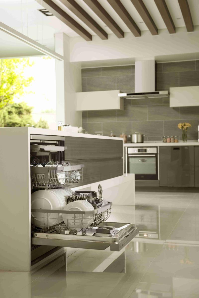 LG presenta sus lavavajillas de encastre con tecnología de vapor