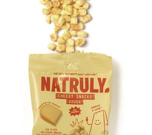 Natruly presenta un snack de queso
