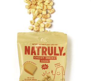 Natruly presenta un snack de queso