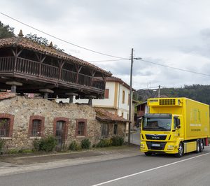 Alimerka incorpora a su flota de vehículos su primer camión eléctrico