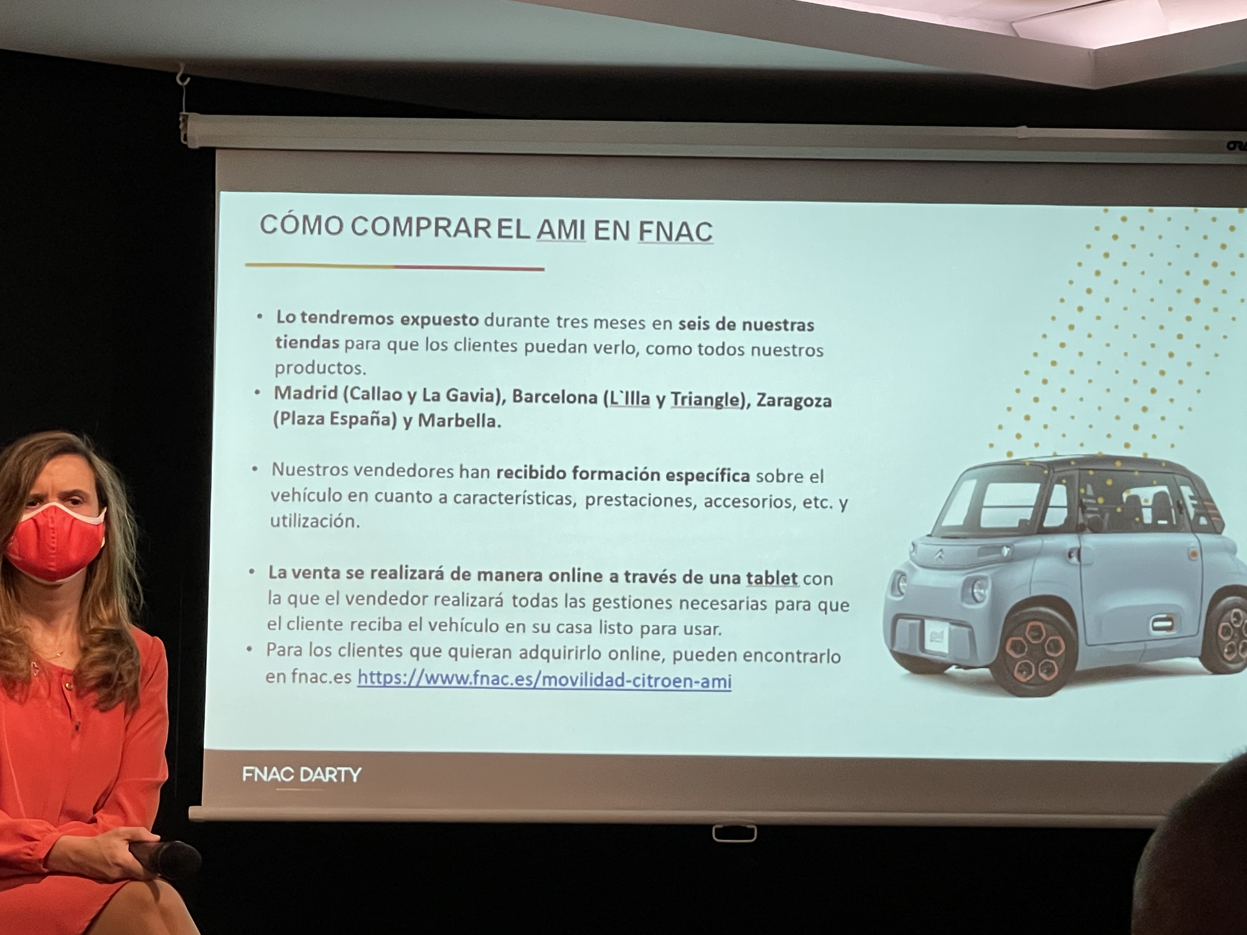 Fnac y Citroën se dan la mano para vender la solución de movilidad Ami