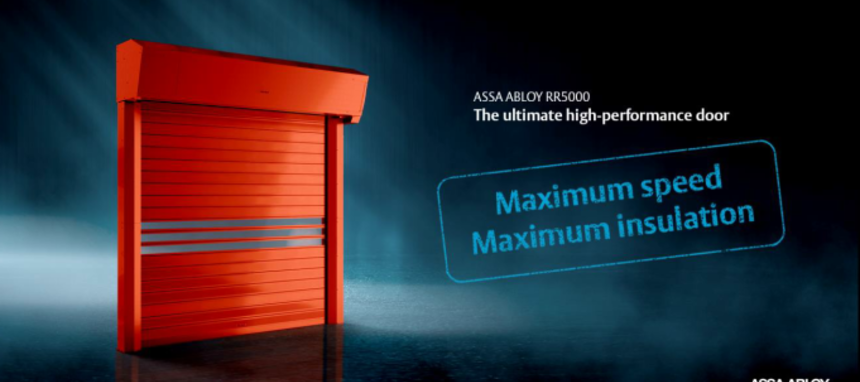 Assa Abloy Entrance Systems presenta su puerta de lamas de alta velocidad