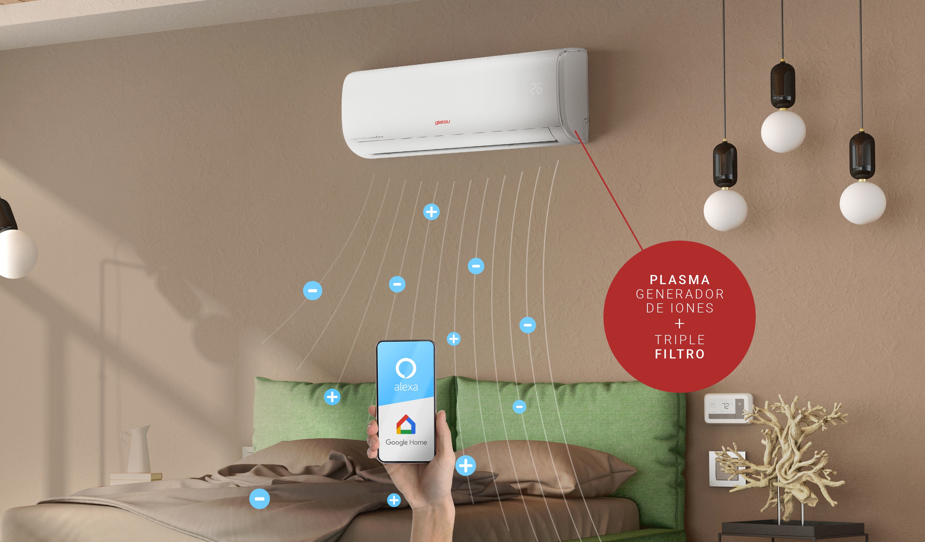 Giatsu renueva su serie Split Aroma 2C con plasma generador de iones