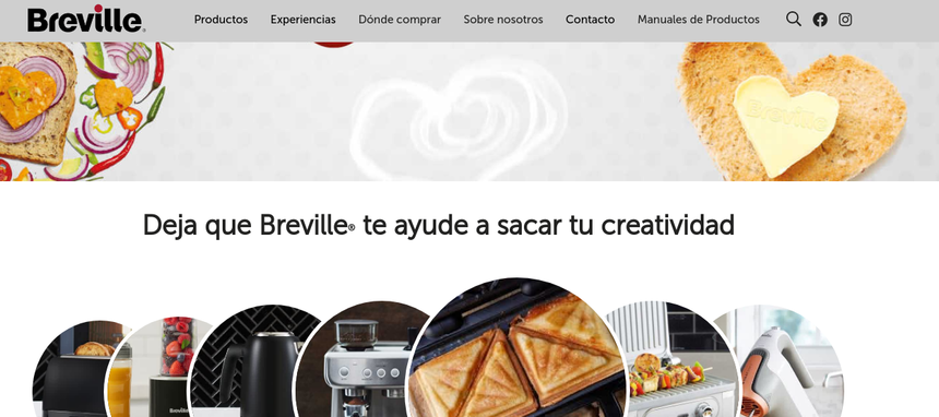Breville estrena nueva web