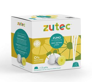 Zutec abre paso a una nueva categoría: los zumos en cápsulas