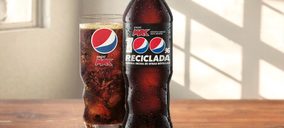 Toda la gama ‘Pepsi’ se envasa ya en plástico 100% reciclado