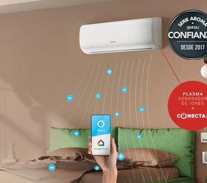 Giatsu renueva su split Aroma 2C con plasma generador de iones incluyendo Conecta+