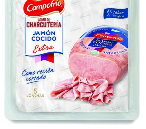 Campofrío amplía su gama de loncheados cocidos