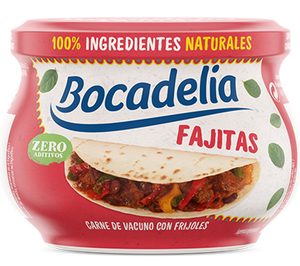 Bocadelia incorpora rellenos para fajitas tras relanzar su línea para sándwiches