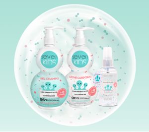 La cosmética infantil de valor añadido de Seven Kids abarca nuevas categorías