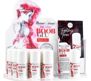 BRV Spain lanza Boob Glu, un adhesivo para el pecho en formato roll-on