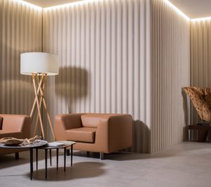 Krion lanza la colección de paneles decorativos Wave