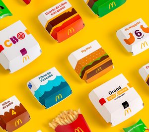 McDonalds renueva y unifica su packaging
