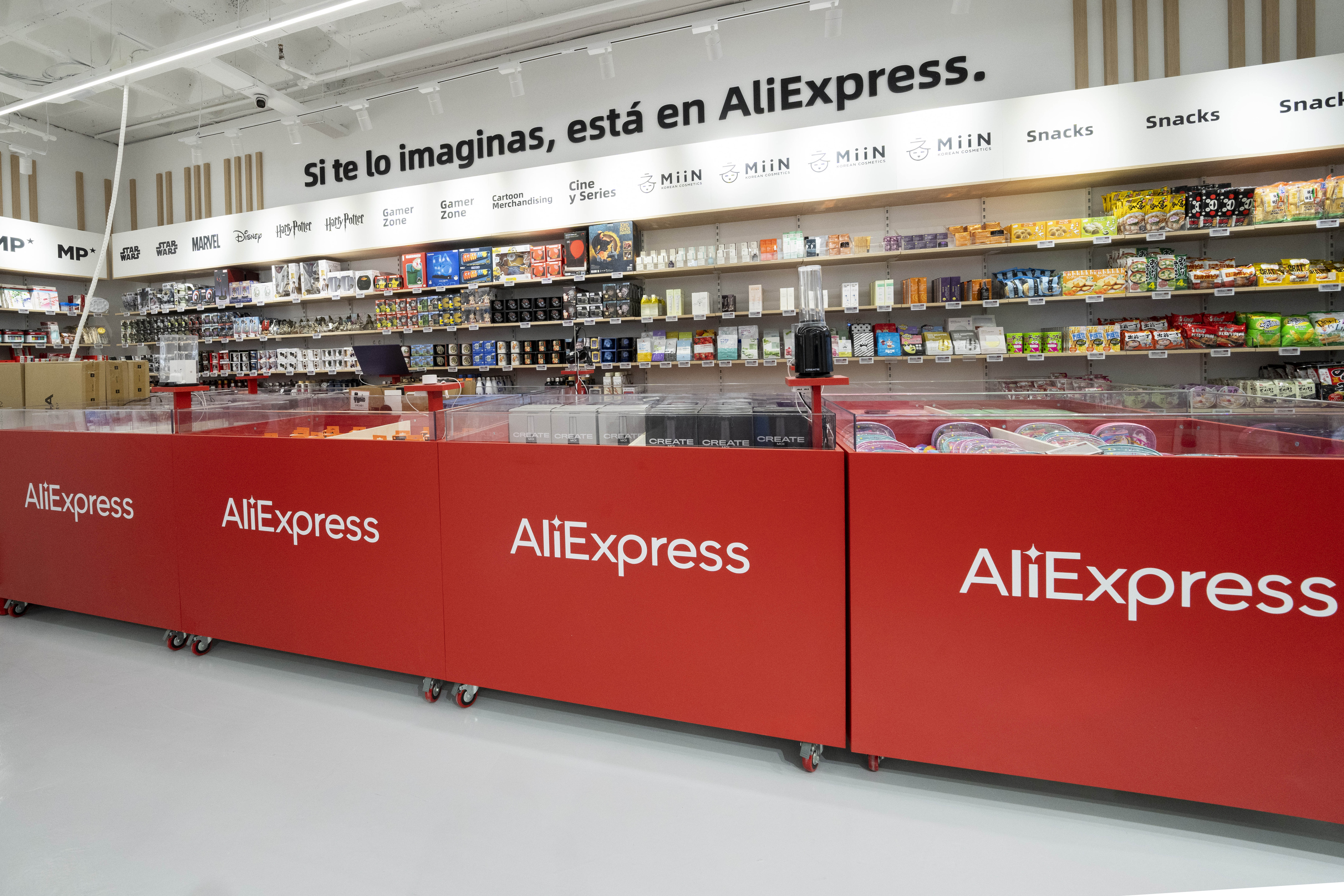 AliExpress se estrena en el Parquesur de Leganés