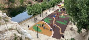 El Grupo Benito Novatilu construye parque infantil en Zaragoza