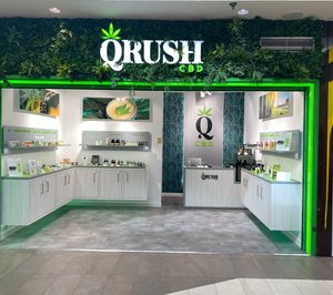La cadena ‘Qrush’ quiere convertirse en el referente en la venta de productos derivados de CBD