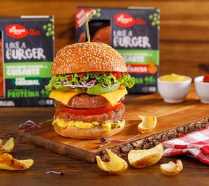 Biogran lanza su hamburguesa veggie bío elaborada con proteína de guisante