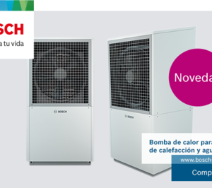 Bosch apuesta por la bomba de calor como la solución ideal para cualquier instalación