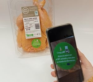 El Grupo AN colabora con Eroski para lanzar las primeras etiquetas inteligentes en sus productos avícolas