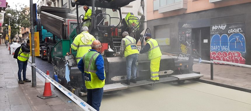 CHM instala en Barcelona su pavimento reductor de temperatura y ruido