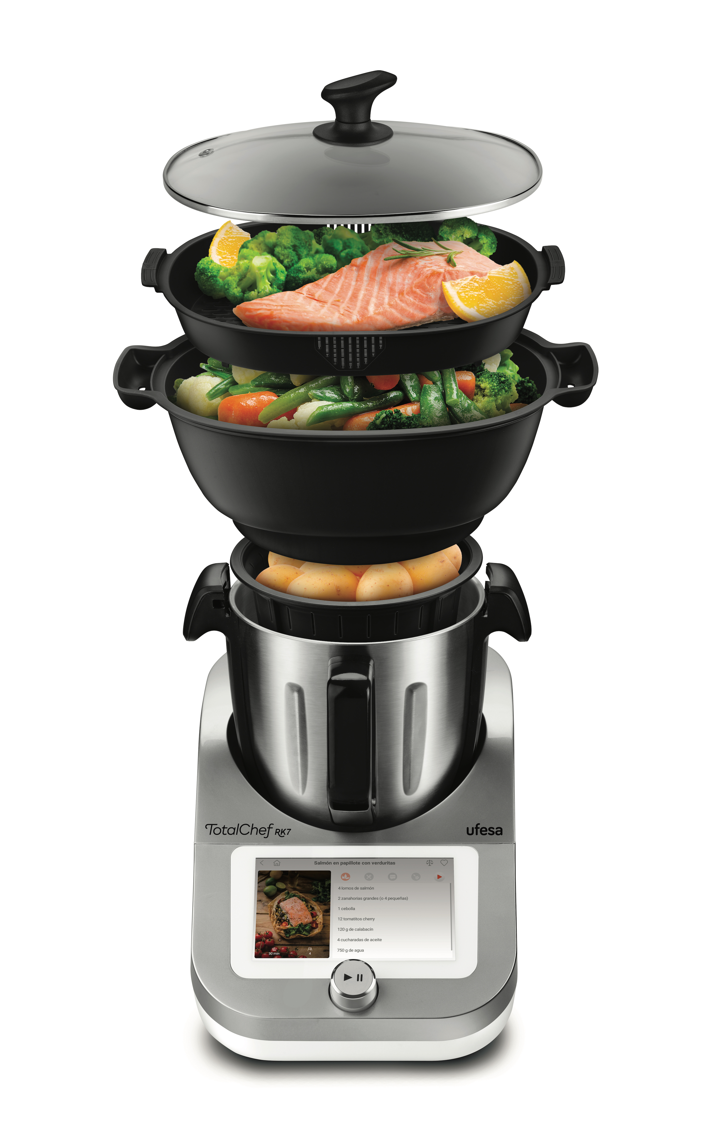 Ufesa presenta el robot de cocina TotalChef RK7