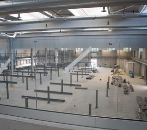 Las obras del nuevo centro logístico internacional de Correos entran en su recta final