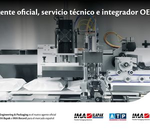 ATP Engineering, nuevo representante oficial de IMA Ilapak e IMA Record en España