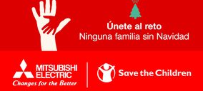 Mitsubishi Electric se une a Save the Children en la acción Ninguna familia sin Navidad