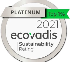 Elopak recibe la medalla de platino en sostenibilidad de EcoVadis