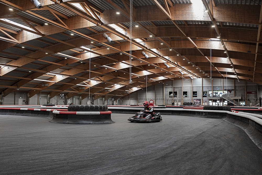 Ledvance ilumina un circuito de karts en Copenhague