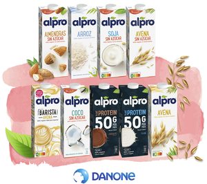 Danone asume la comercialización de las bebidas vegetales Alpro en España que realizaba Capsa