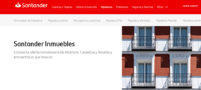 Banco Santander crea Yera para recuperar la gestión de sus activos inmobiliarios