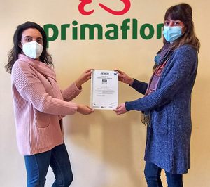 La fábrica leonesa de Primaflor en León recibe una certificación internacional por su Sistema de Gestión Ambiental