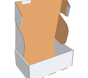 IP desarrolla una caja de cartón sin plástico ni adhesivos